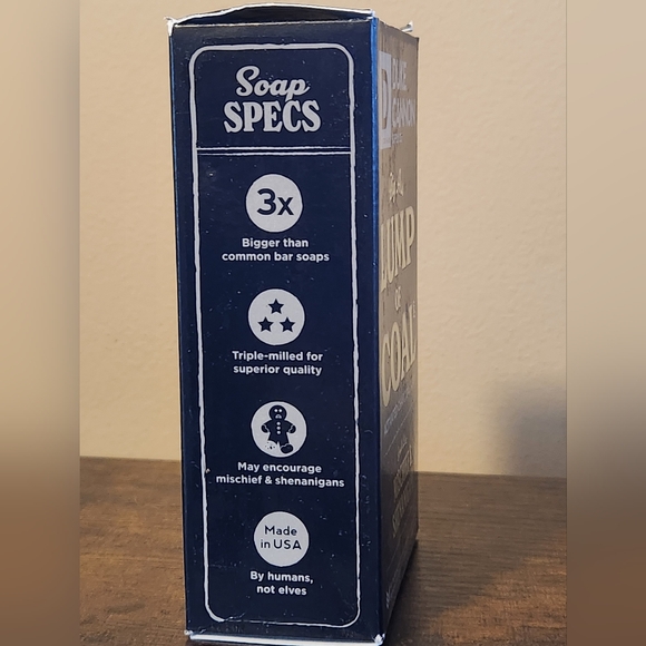 DUKE CANNON LUMP OF COAL CHARCOAL SOAP - Picture 3 of 8